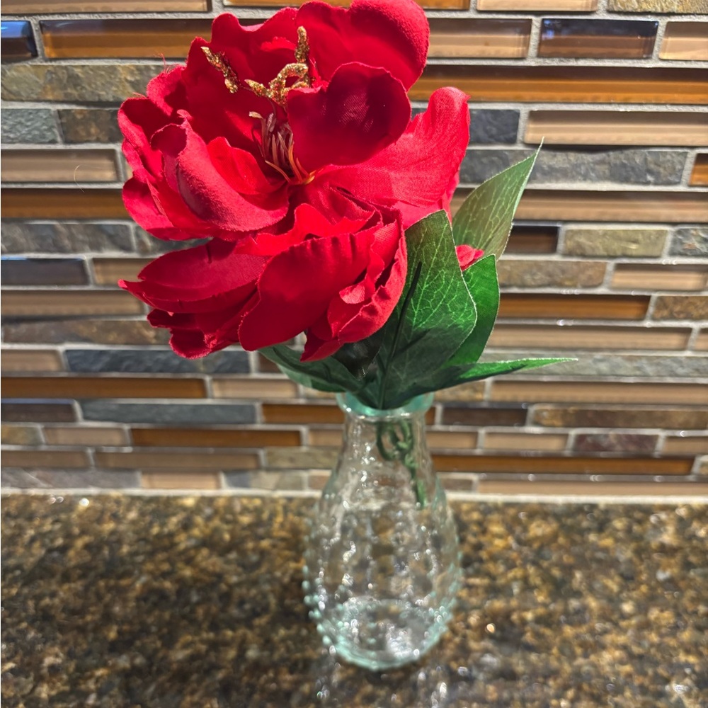 Small Glass Bud Vase